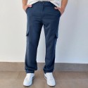 PANTALONE CARGO BAGGY BLUE