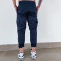 PANTALONE CARGO GL010 Blue notte