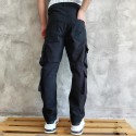 PANTALONE CARGO 4 TASCHE NERO