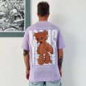 T-SHIRT  BEAR LILLA