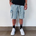 SHORT CARGO DENIM MIAMI