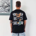 T-SHIRT SKATEBOARD BLACK