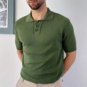 POLO IN FILO VERDE MILITARE