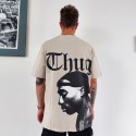 T-SHIRT 2PAC BEIGE